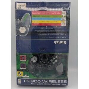 Saitek P2900 Wireless PC Gamepad Controller Rumble Saitek P2900 Lot of 2 New